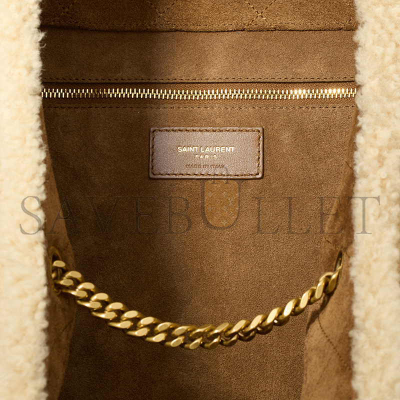 YSL ICARE IN SHEARLING 698651AAFTG2910 (55*43*5cm)